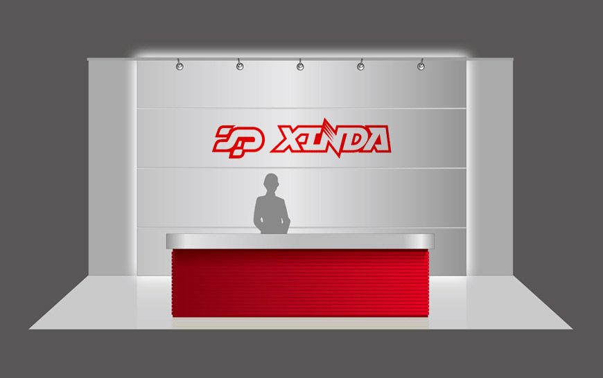 河北信達(dá)車(chē)業(yè)有限公司品牌VI設(shè)計(jì)之企業(yè)LOGO墻設(shè)計(jì)規(guī)范