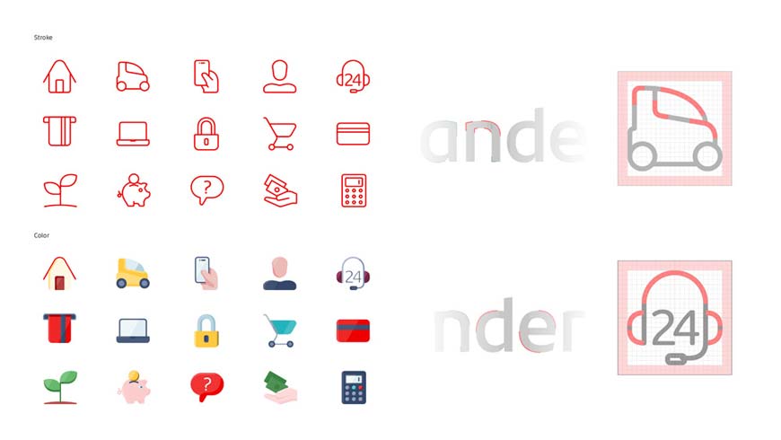 西班牙Santander銀行LOGO設(shè)計(jì)，改善用戶體驗(yàn)是王道-3