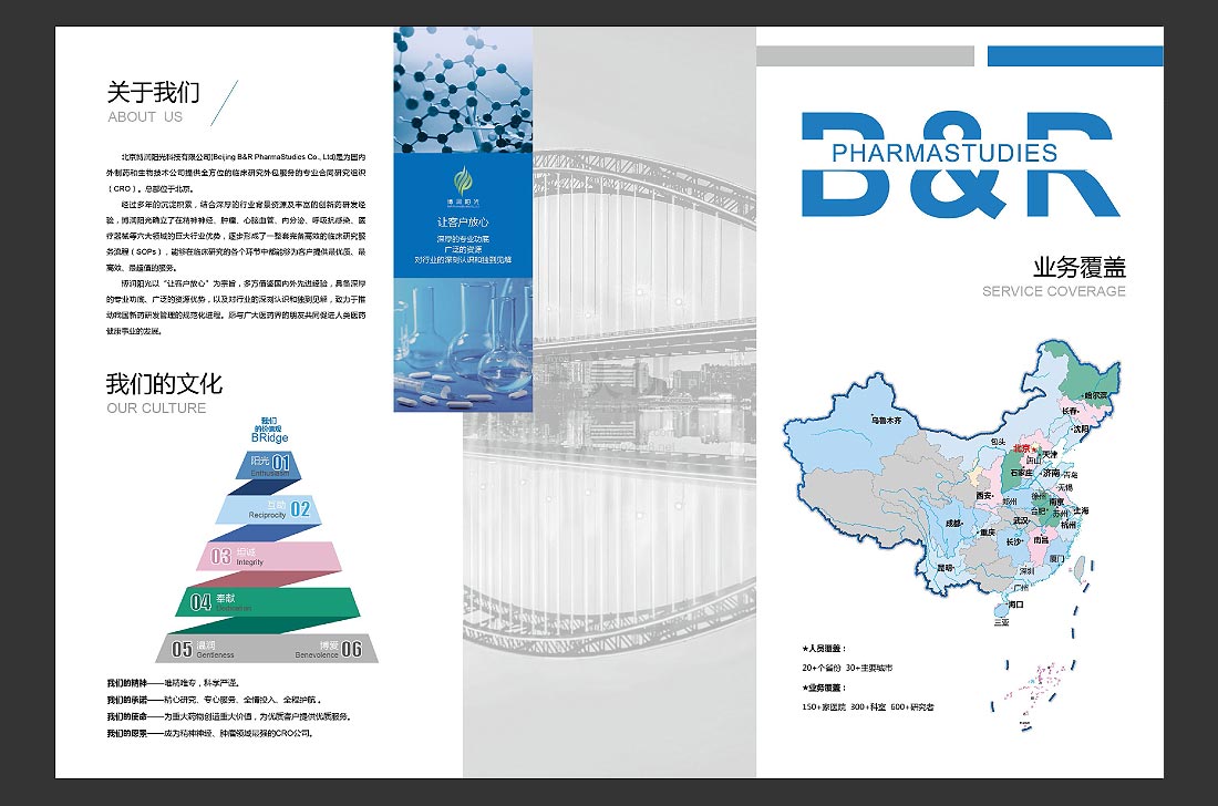 醫(yī)療畫冊設計制作，博潤醫(yī)療公司畫冊欣賞-3